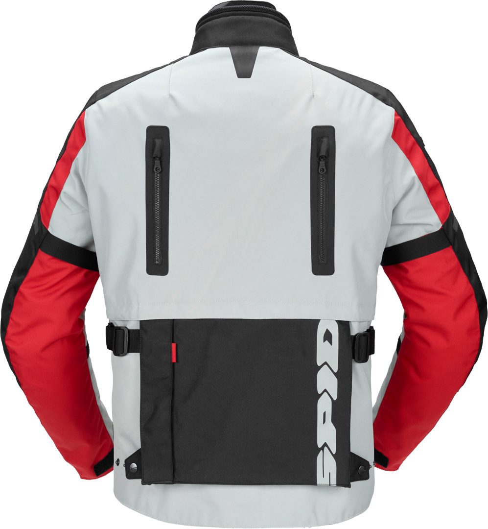 Spidi Crossmaster Motorcycle Textile Jacket red/white 3XL Figure 5