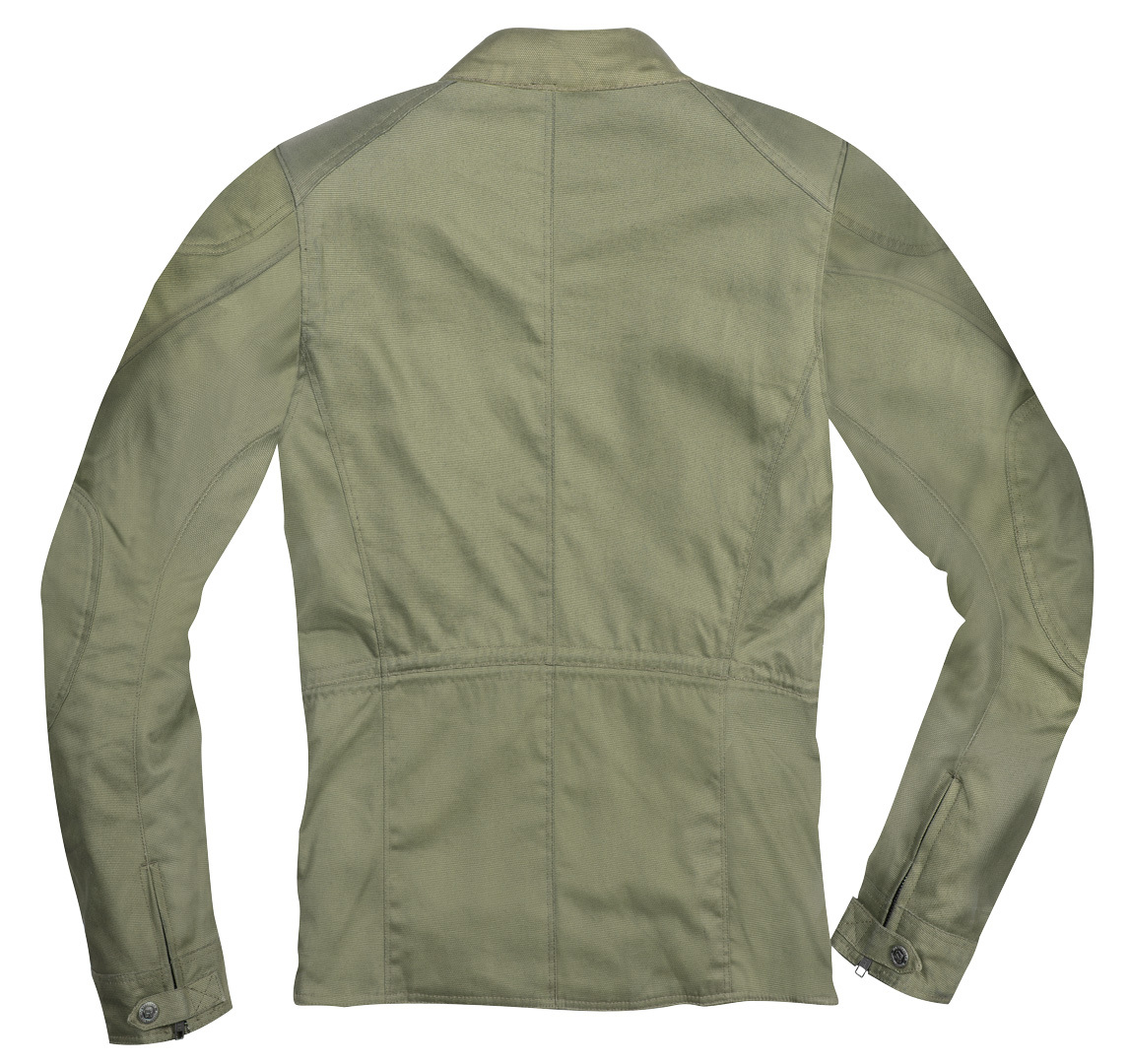 Side view of HolyFreedom Quattro Waxed Motorcycle Textile Jacket