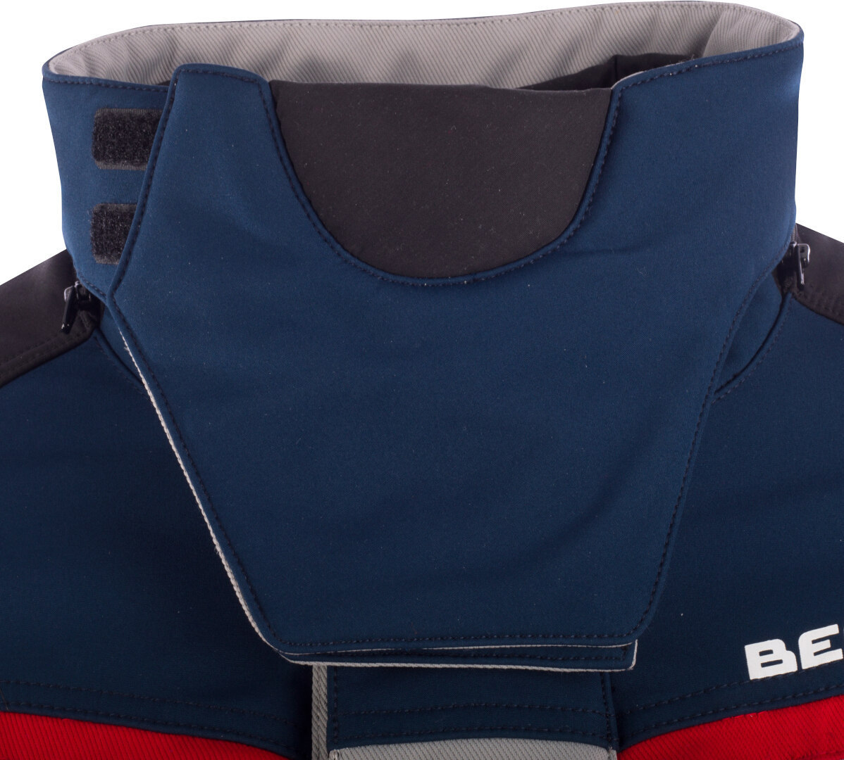 Bering Freeway waterdichte motorfiets textiel jas grijs/blauw L Figuur 4