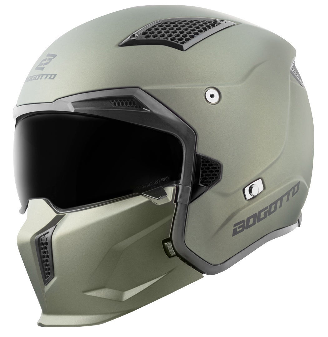 Bogotto Radic Casque Green matt S Figure 1