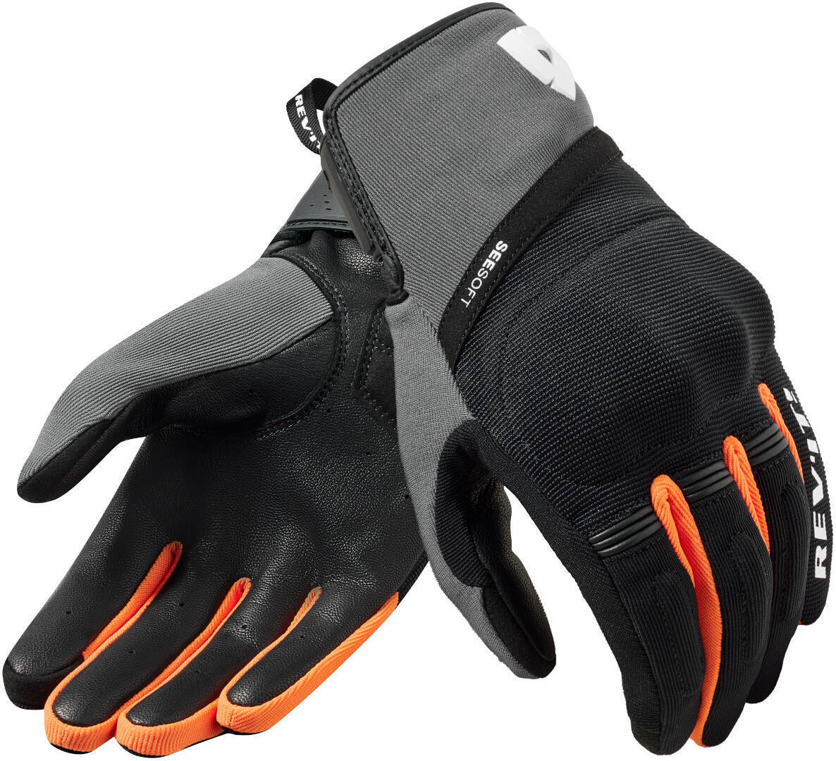 Revit Mosca 2 Motorrad Handschuhe schwarz/orange M Abbildung 1