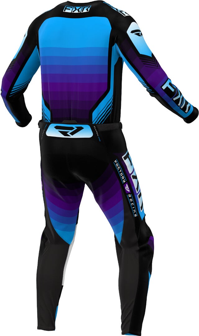 FXR Clutch Pro 2024 Motokrosový dres černá/modrá M Obrázek 2