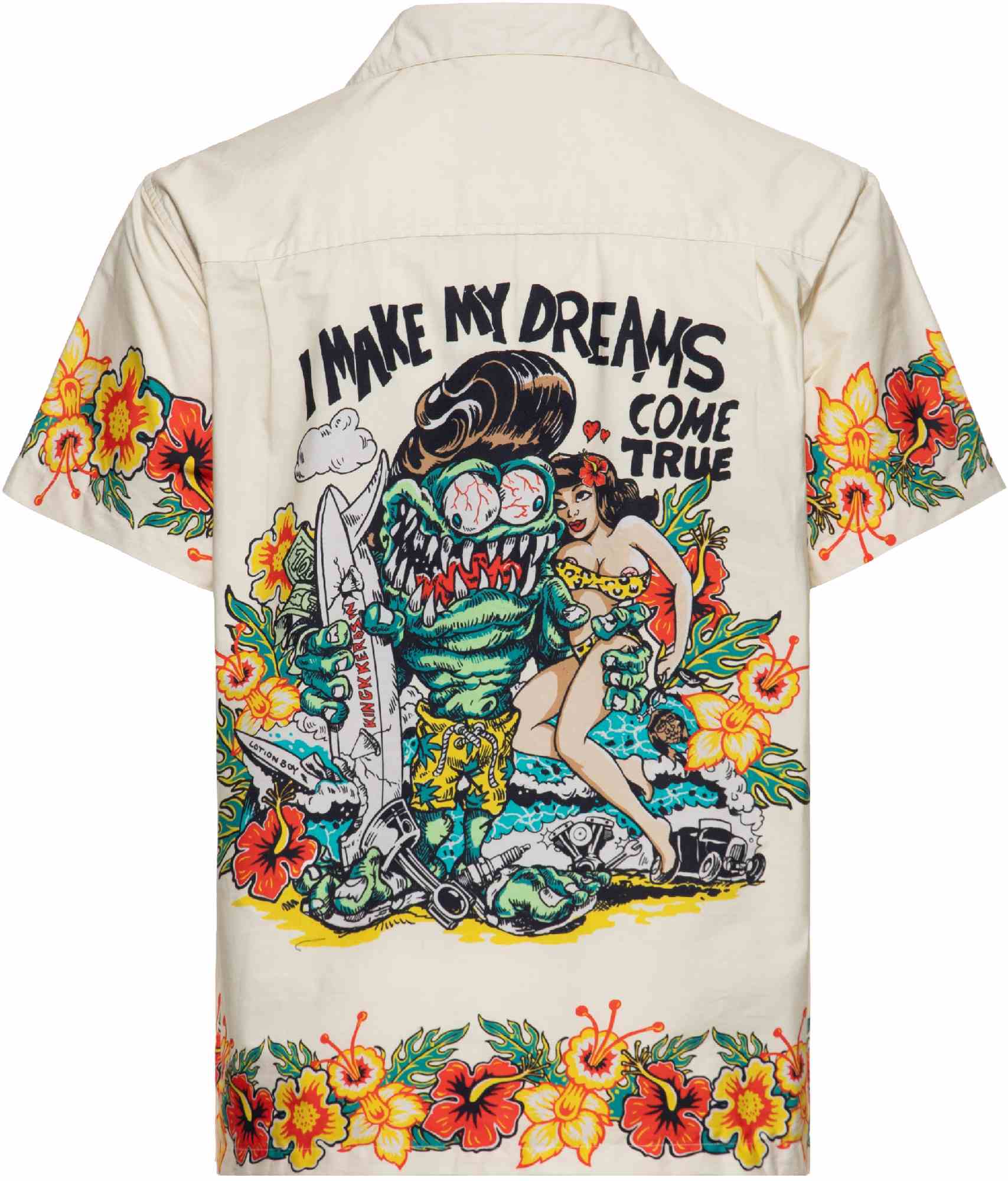 King Kerosin I Make My Dreams Come Camicia a maniche corte M Figura 2