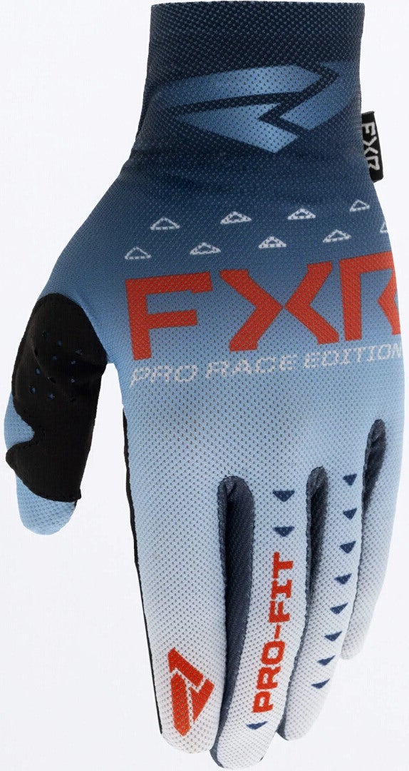 FXR Pro-Fit Air 2023 Motocross handsker blå/rød M Figur 1