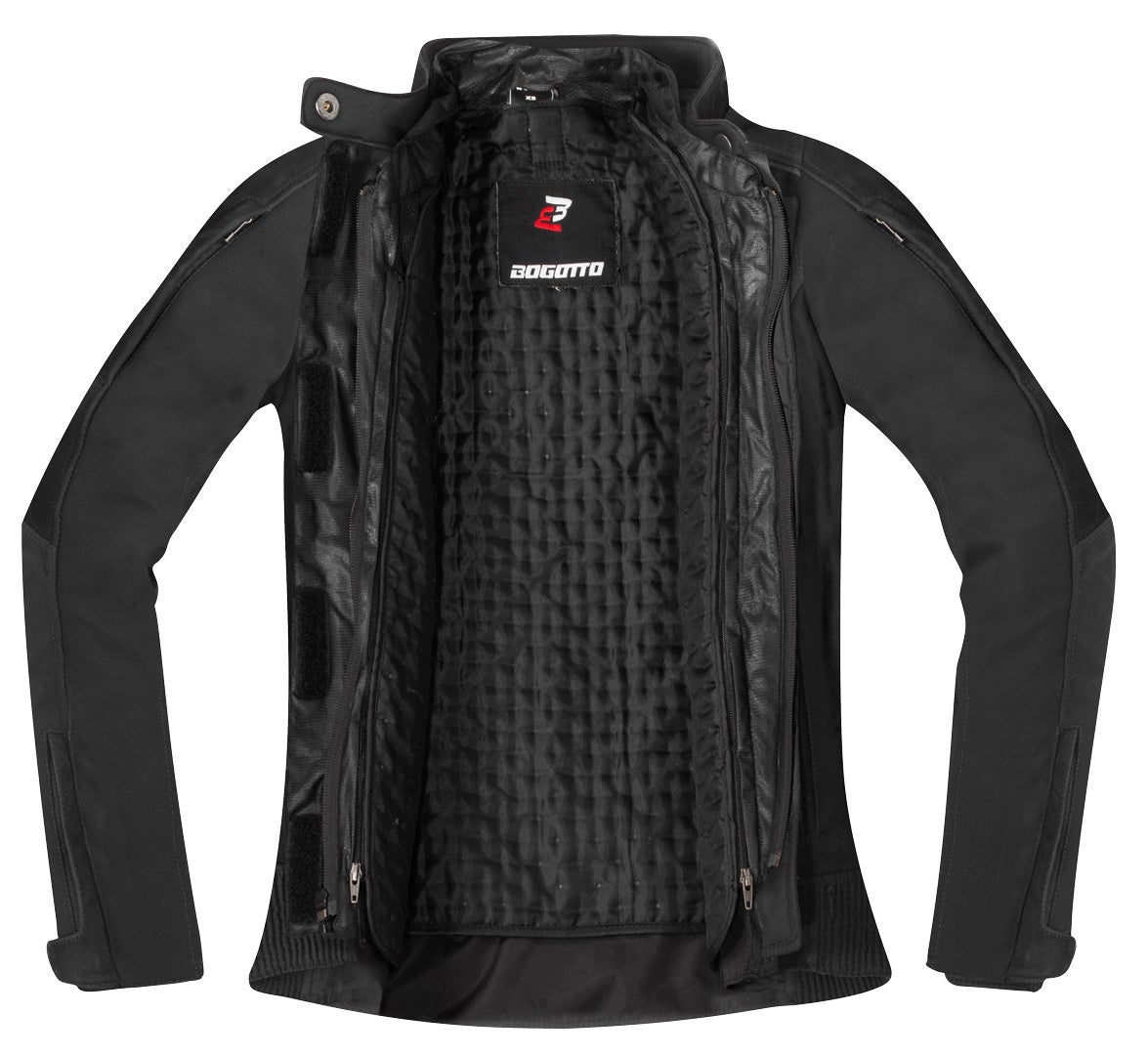 Bogotto Tek-M imperméable pour dames moto cuir / textile veste XL Figure 4
