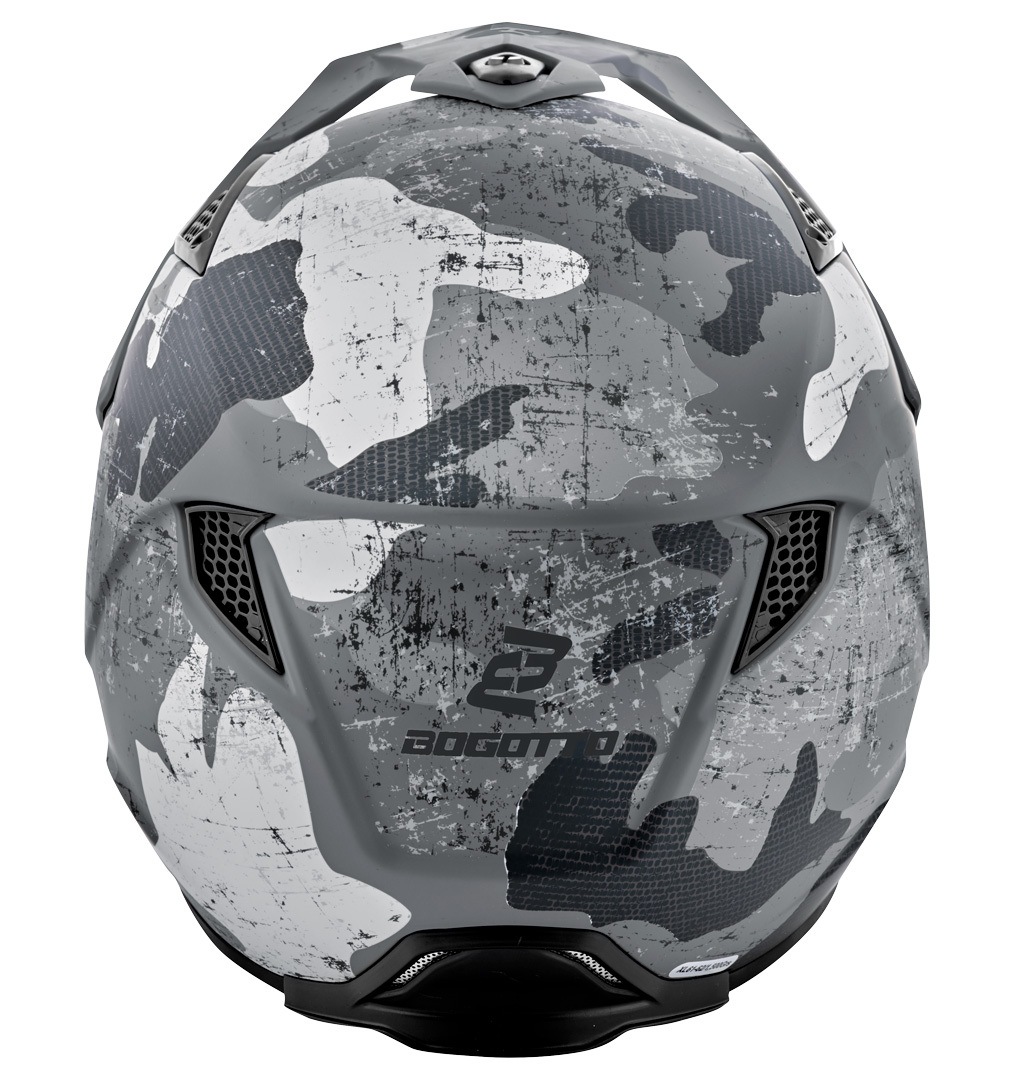 Bogotto Radic Camo Casque Blanc mat/gris L Figure 10