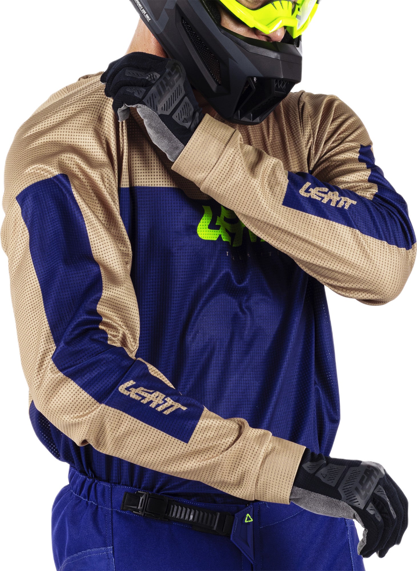 Leatt Moto Ride Kit 3.5 V26 Motocross Jersey and Pants Set brown S Figure 2
