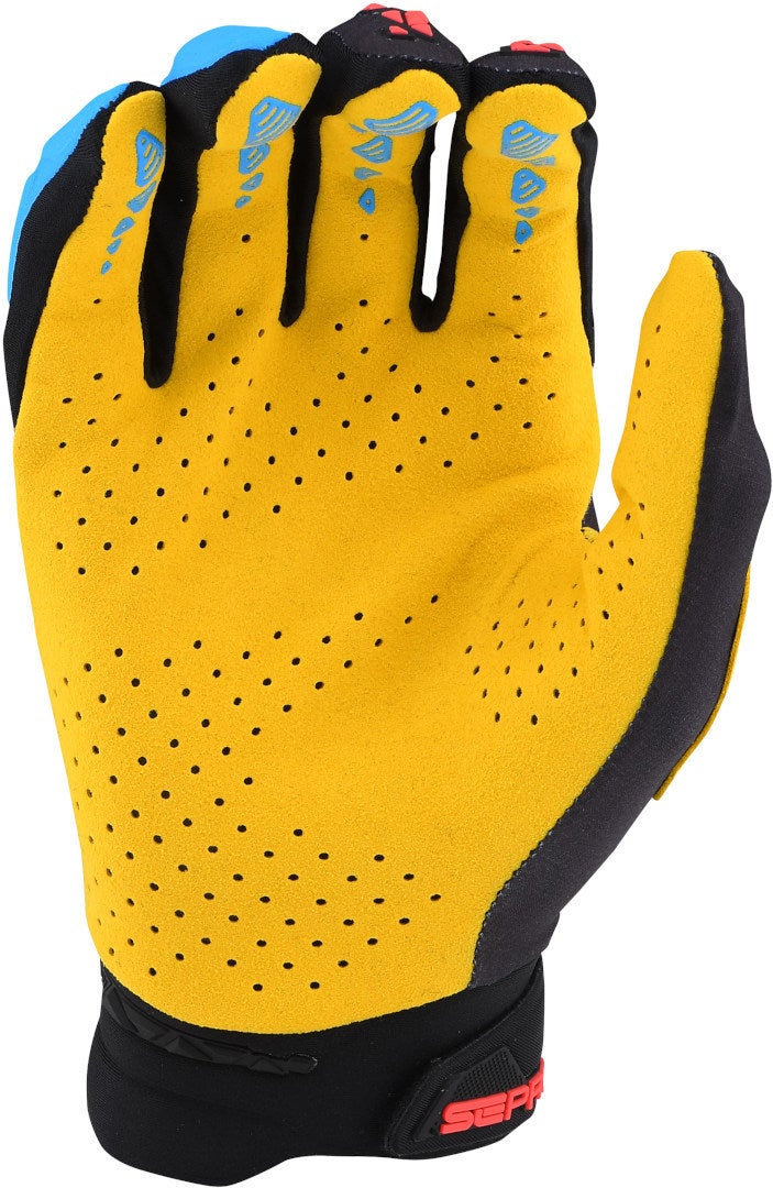 Troy Lee Designs SE Pro Motocross Handschuhe schwarz/gelb 2XL Abbildung 2