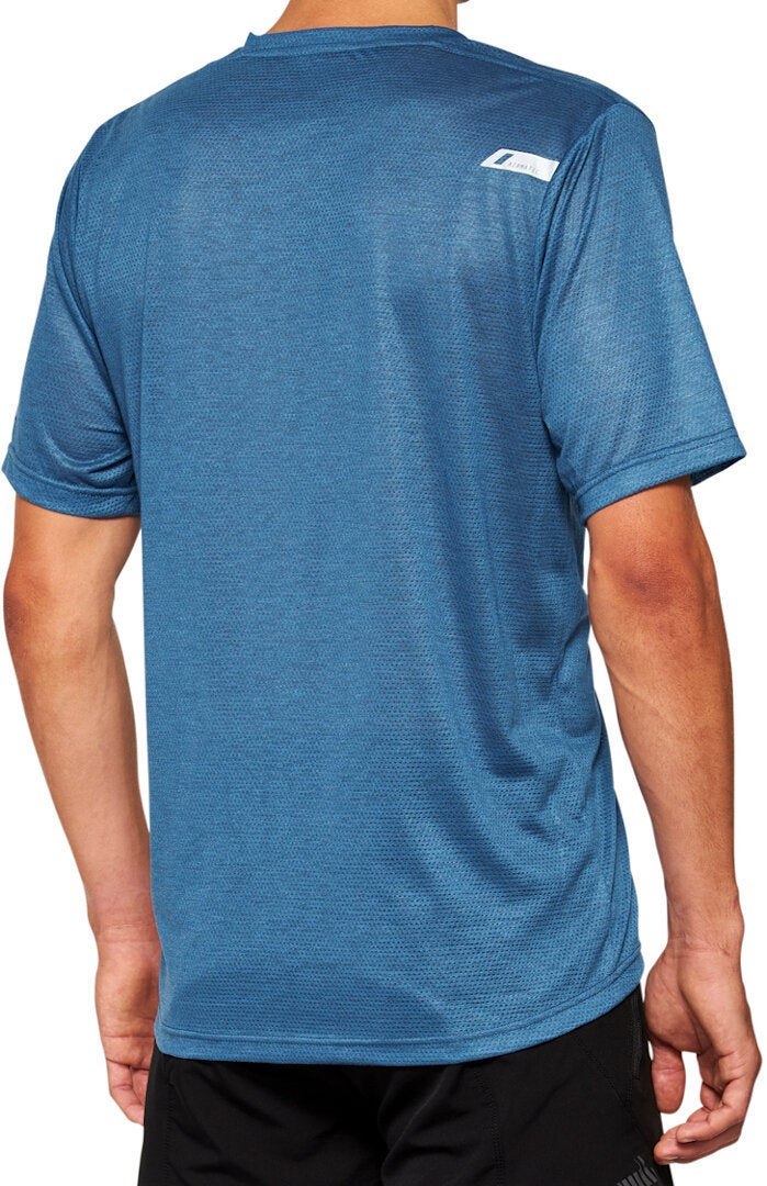 100% Airmatic Mesh Short Sleeve Bicycle Jersey blue XL Figure 2