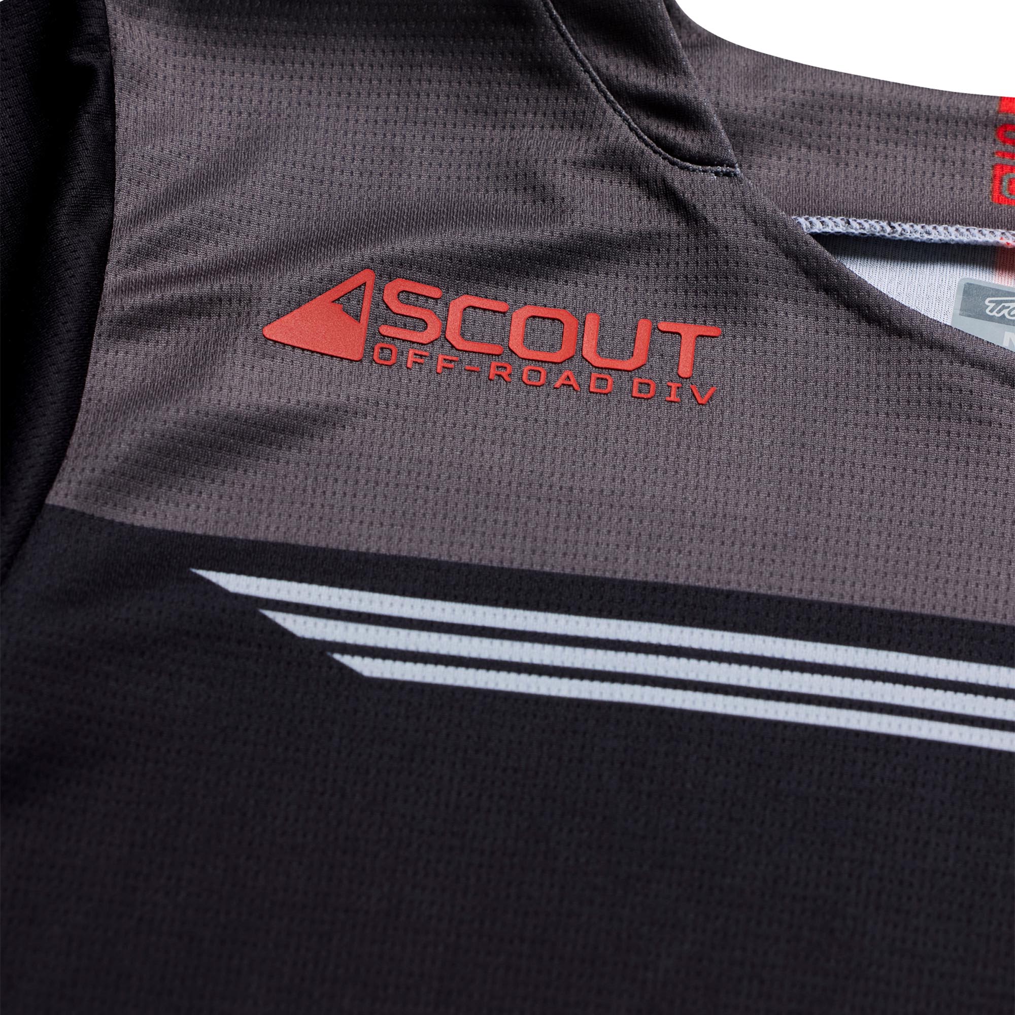Troy Lee Designs Scout GP Pro Winged Мотокрос фланелка черно XXL Фигура 5