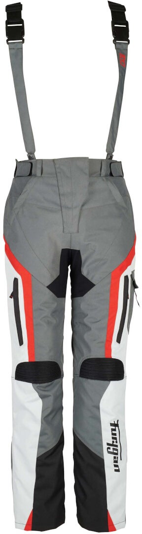 Furygan Apalaches Senhoras Motocicleta Calças Têxteis preto/cinza/vermelho S Figura 5