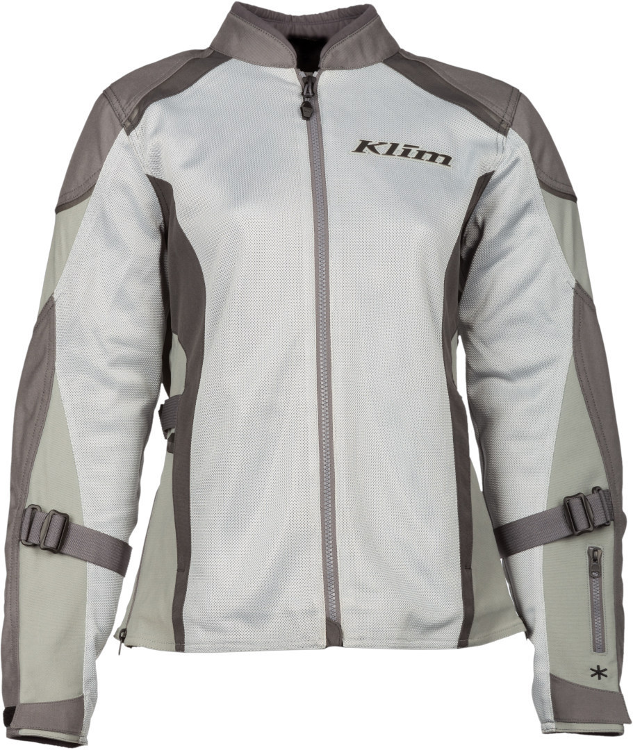 Klim Avalon Motorcycle Textile Jacket light grey XXL Figure 4