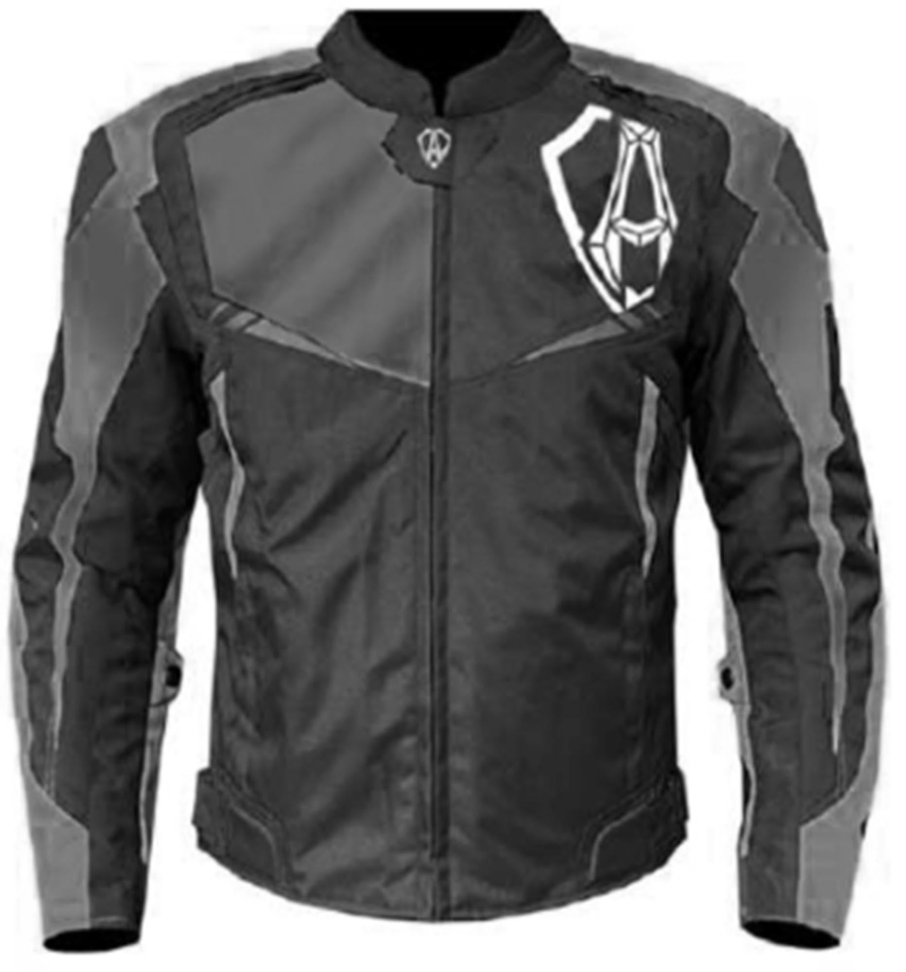Arlen Ness Brukko Motorcycle Textile Jacket black/dark grey 50 Figure 1