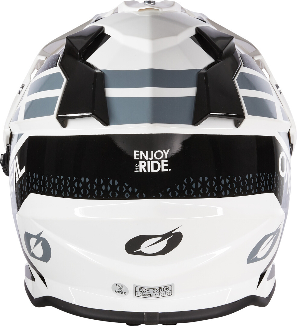 Oneal Sierra R Cască de motocross Alb/Gri/Negru S (55/56) Figura 5