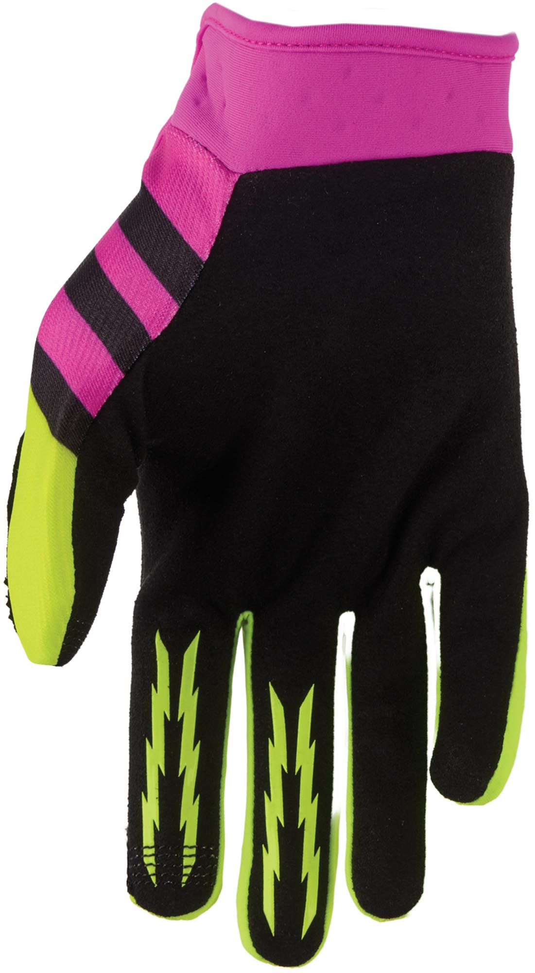 Thor Launchmode Shockie Jugend Motocross Handschuhe gelb/pink/schwarz M Abbildung 2