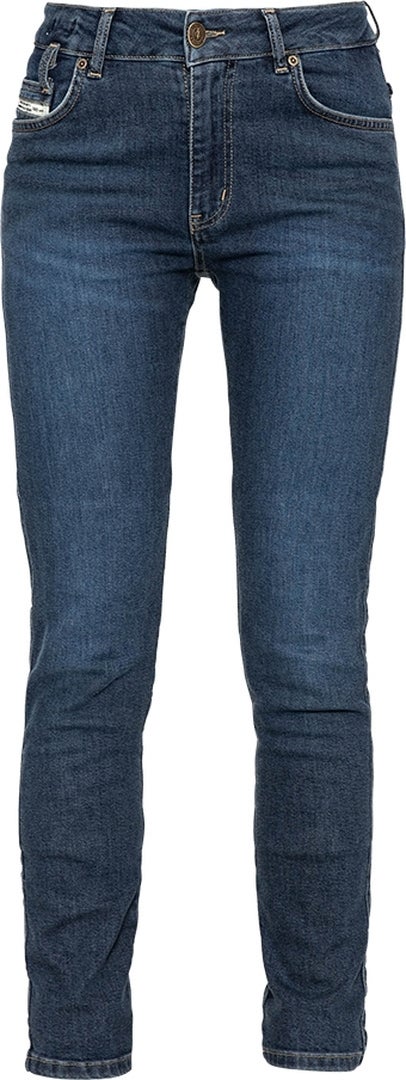 John Doe Jane High Mono XTM Jeans moto donna Indaco 31/30 Figura 1