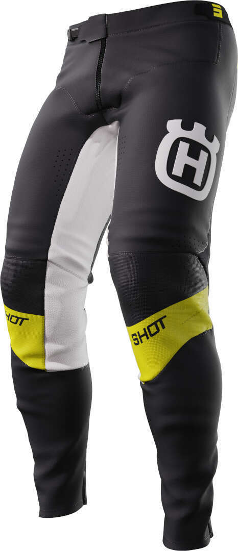Shot Aerolite Husqvarna Limited Edition 2024 Motocross bukser Sort 38 Figur 1