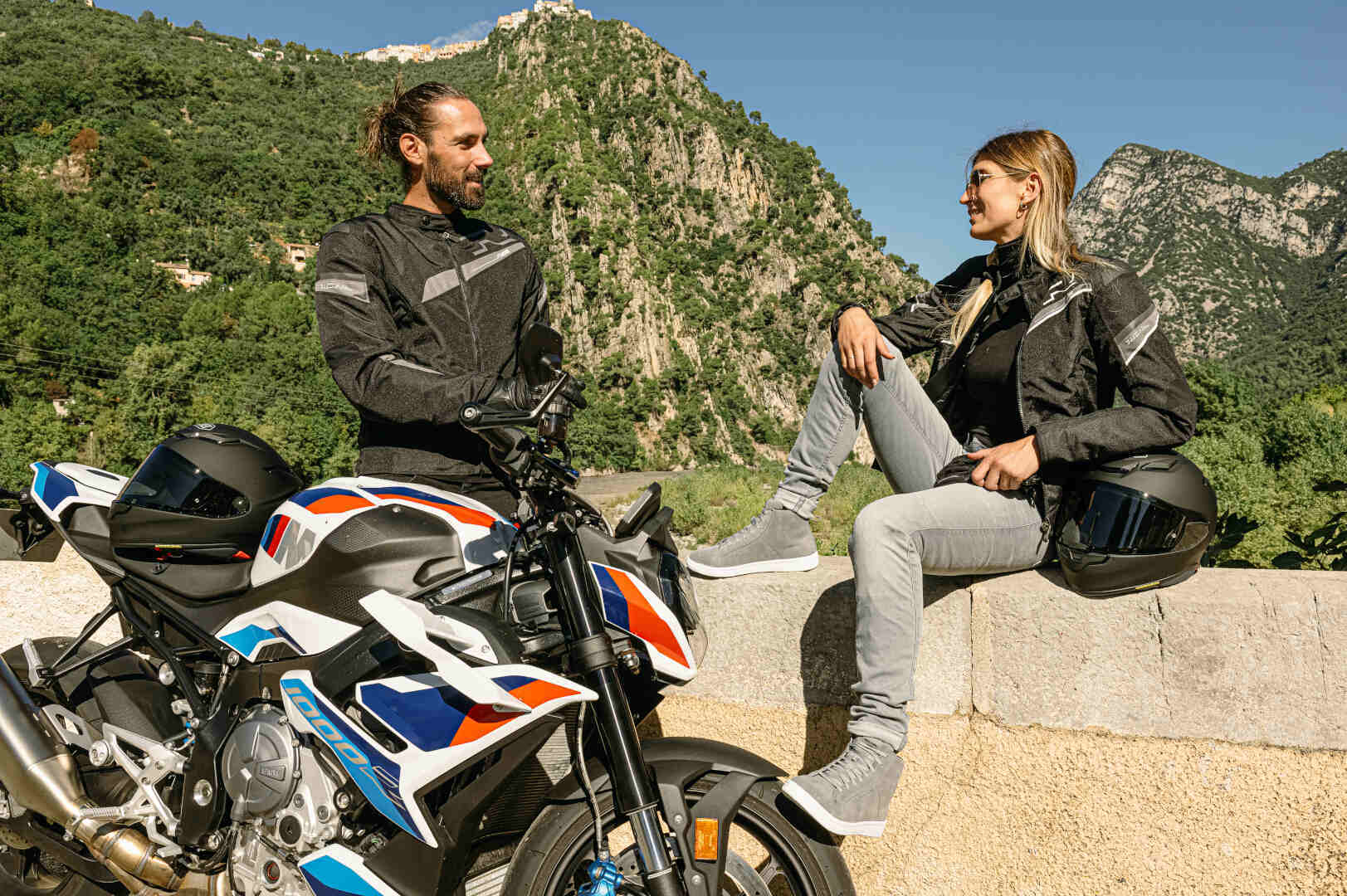 Richa Gotham 3 WP waterproof Motorcycle Textile Jacket black M Figure 4