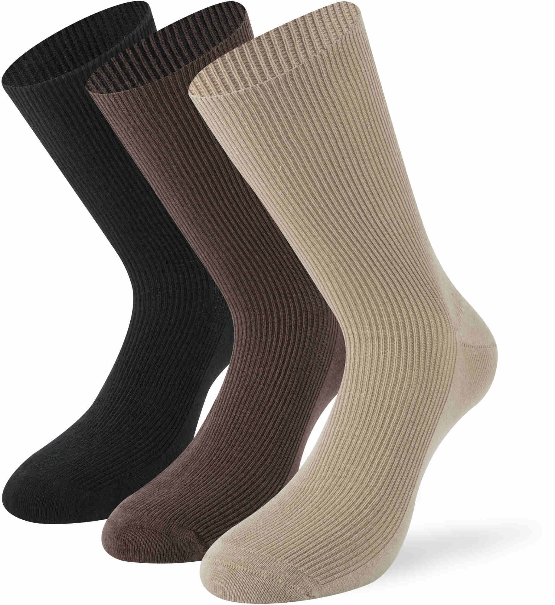 Lenz No Pressure Strumpor - 3-pack flerfärgad 43-46 Figur 1