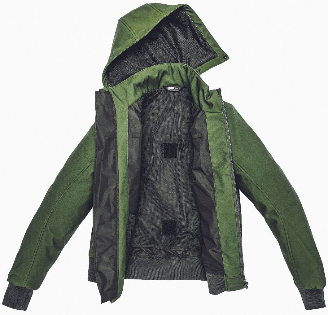 Spidi Metromover H2Out Veste textile moto Vert militaire M Figure 3