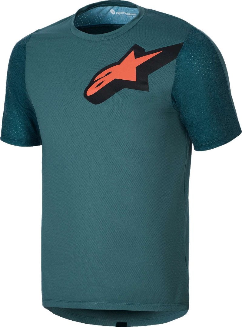 Alpinestars A-Dura Lipan Camisa de Bicicleta de Manga Curta verde L Figura 1