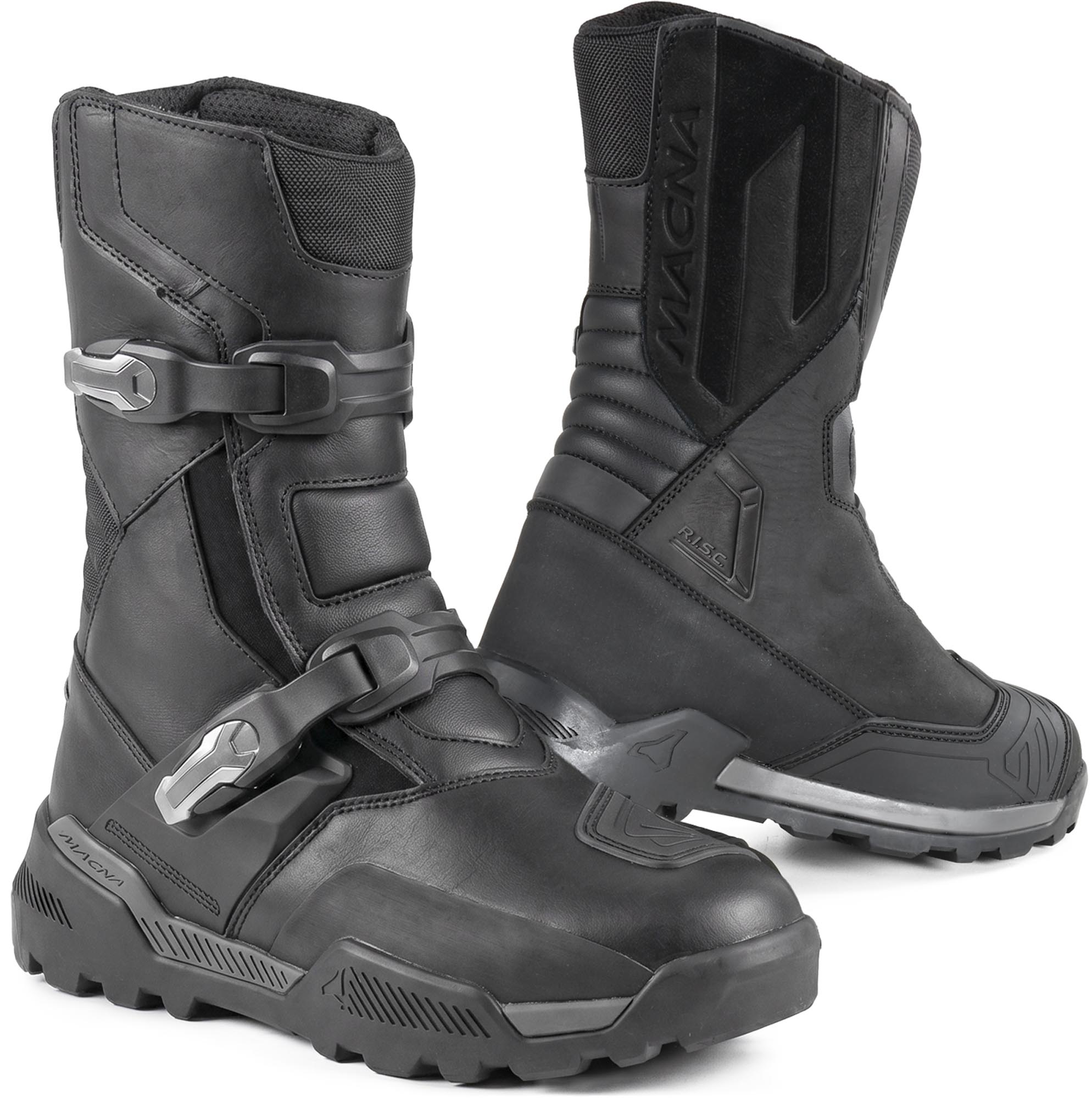 Macna Outbeck Low RTX wasserdichte Motorrad Stiefel schwarz 45 Abbildung 1
