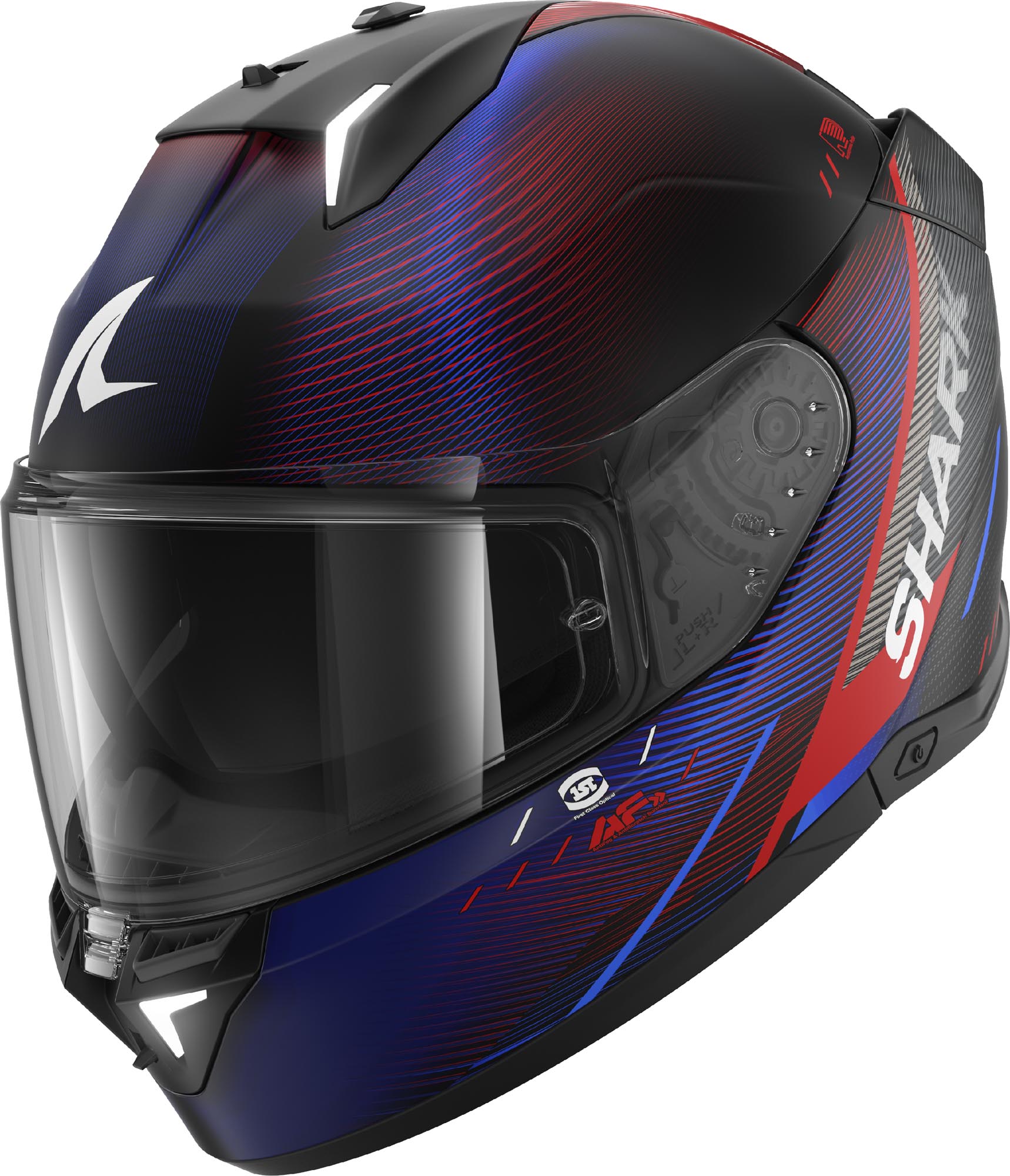 Shark Skwal i3 Speed Tech Helm wit/rood/zwart Verlies (59/60) Figuur 1