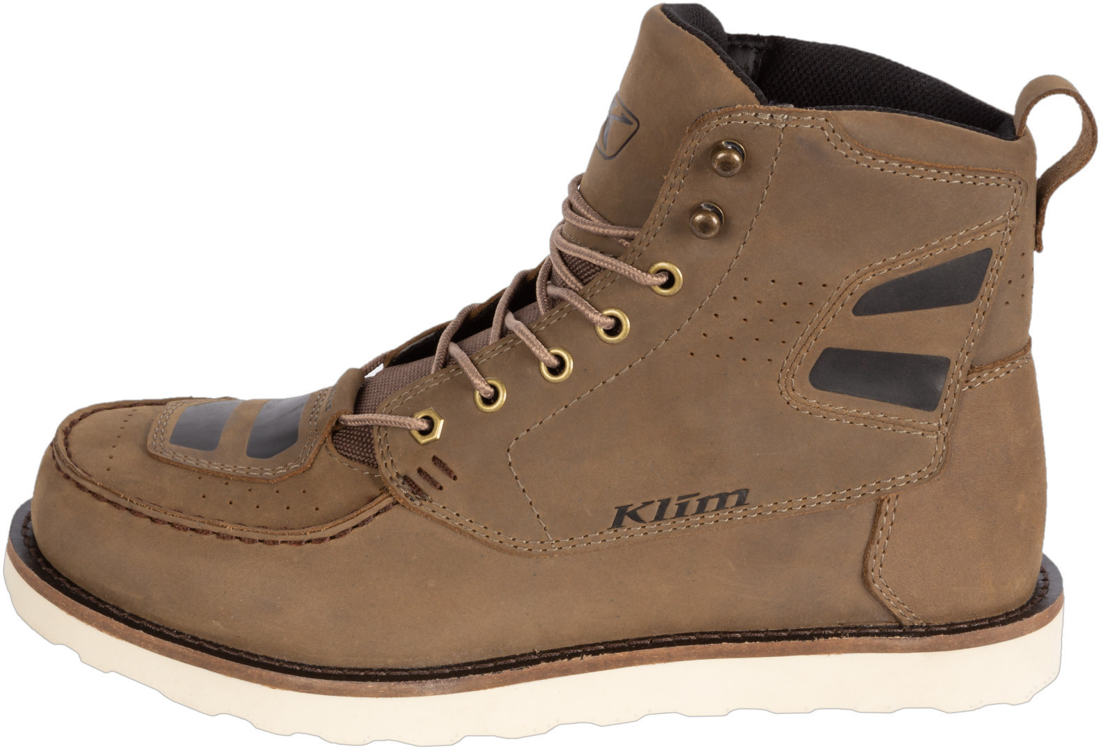 Klim Blak Jak Leather Motorcycle Boots brown 12 Figure 1