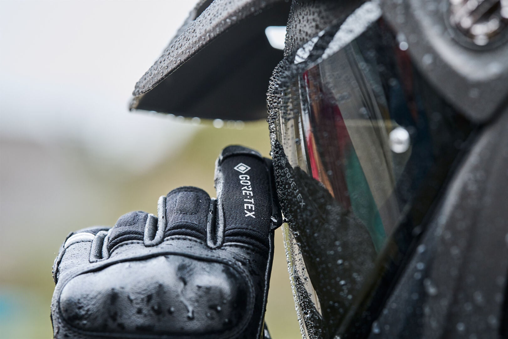 Richa Atlantic Gore-Tex imperméable à l’eau dames gants de moto S Figure 6