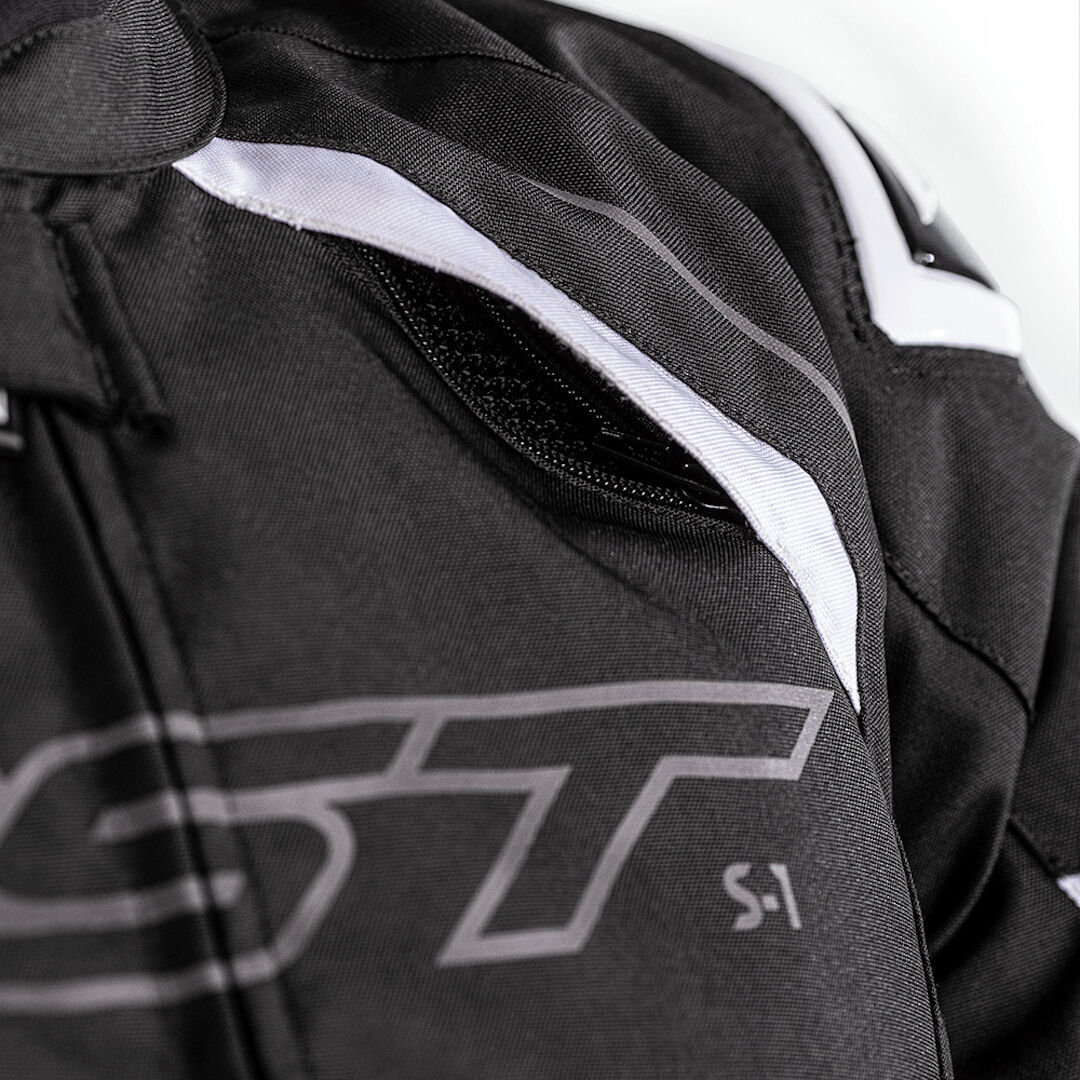 RST S-1 Motorfiets textiel jas zwart/wit 4XL Figuur 5