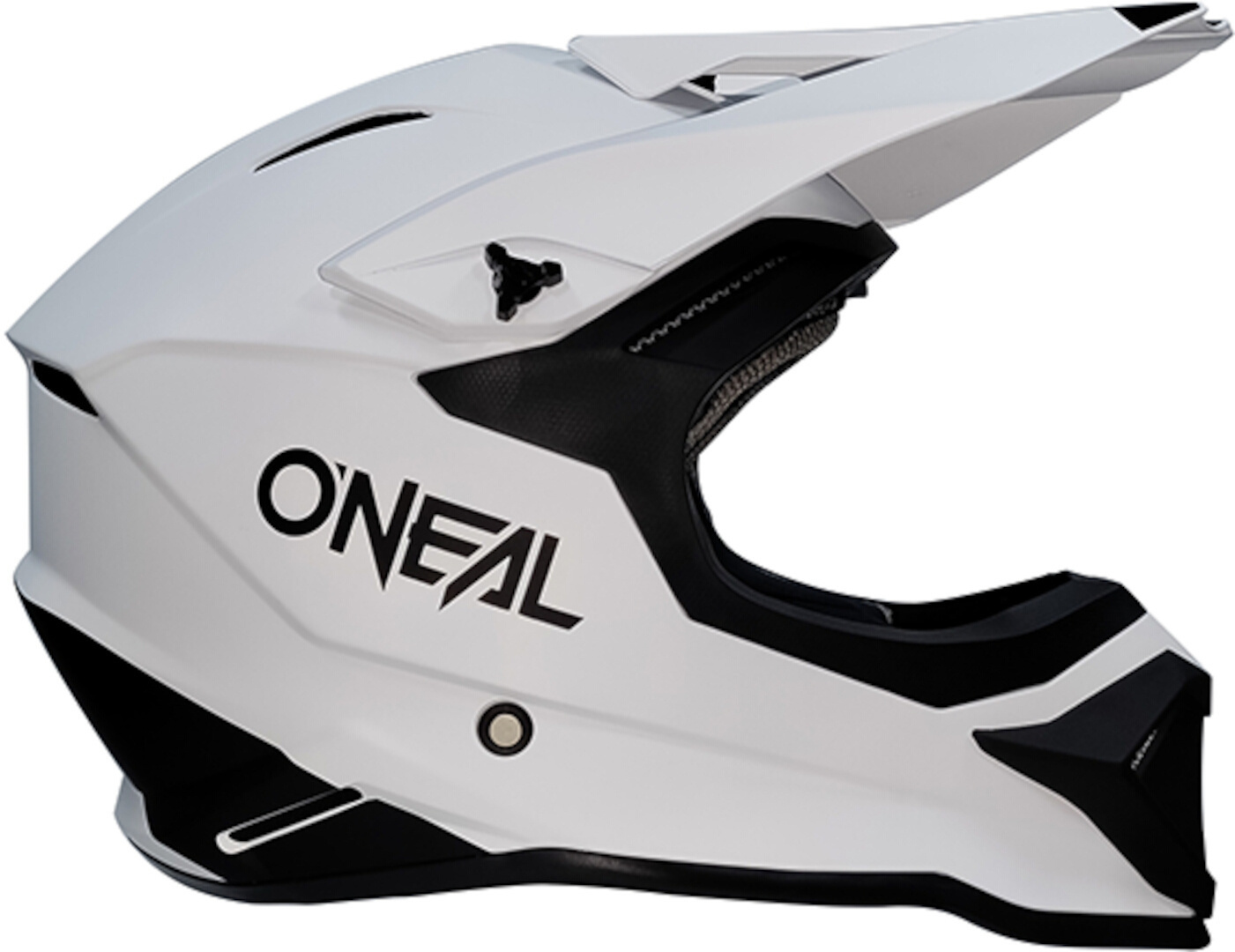 Oneal 1SRS Solid Motokrosová přilba Bílá mat S (55/56) Obrázek 3
