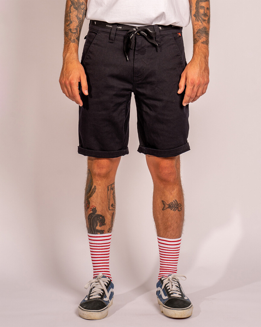 Riding Culture Chino Pantaloni scurți de ciclism negru 30 Figura 4