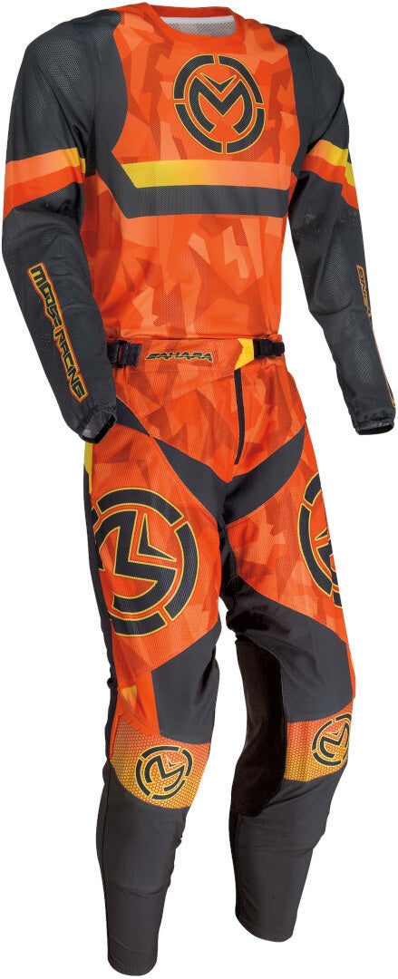 Moose Racing Sahara 2022 Motocross Jersey orange/black 3XL Figure 2