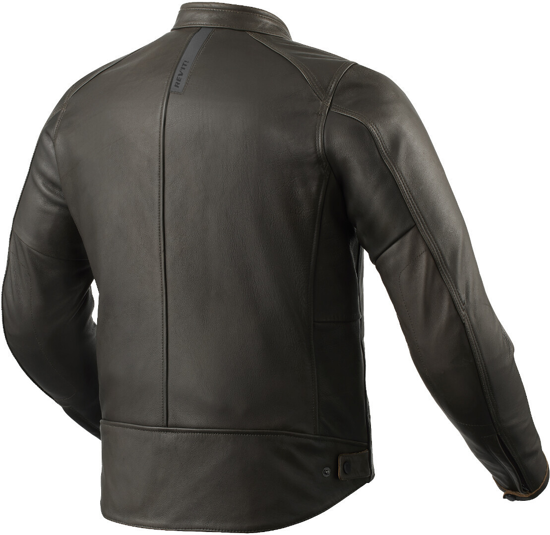 Revit Rino Motorcykel läderjacka Mörkbrun 52 Figur 2