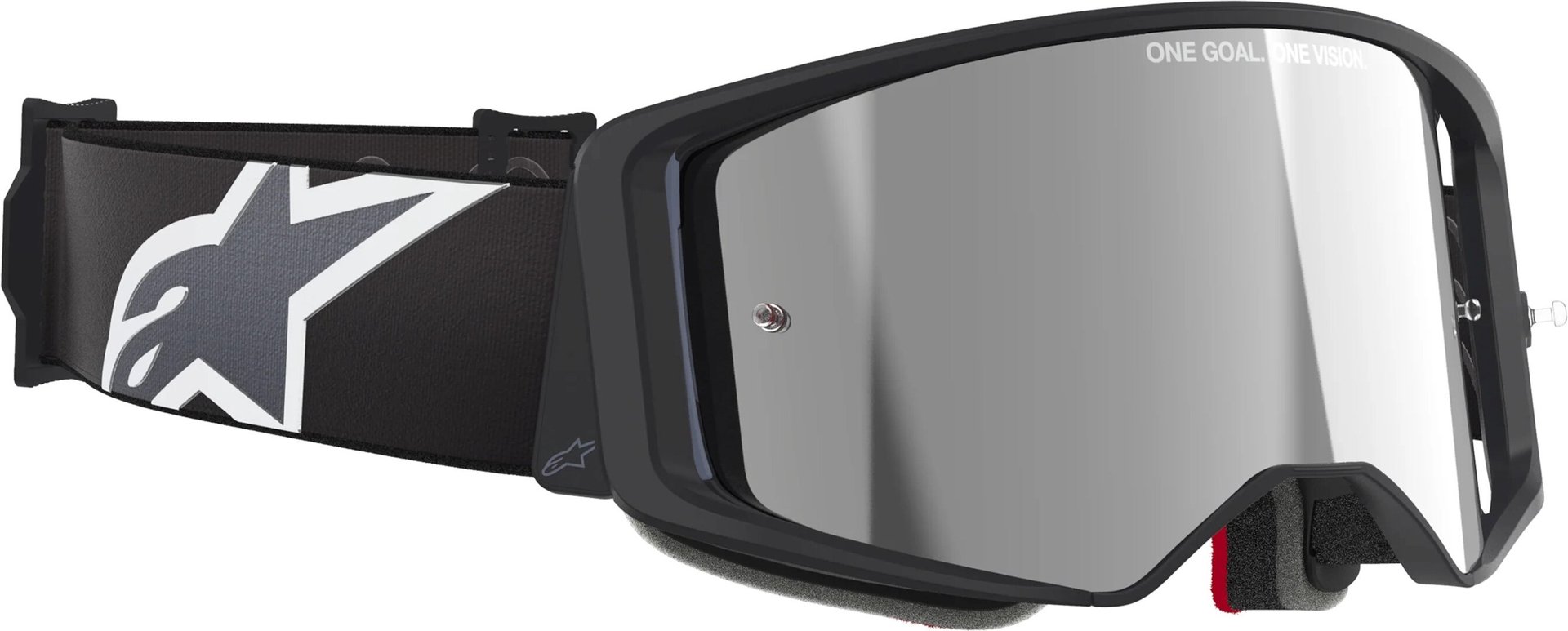 Alpinestars Supertech Corp Absolute Vision Stripe Mirror Ochelari de motocross Negru/gri Figura 2
