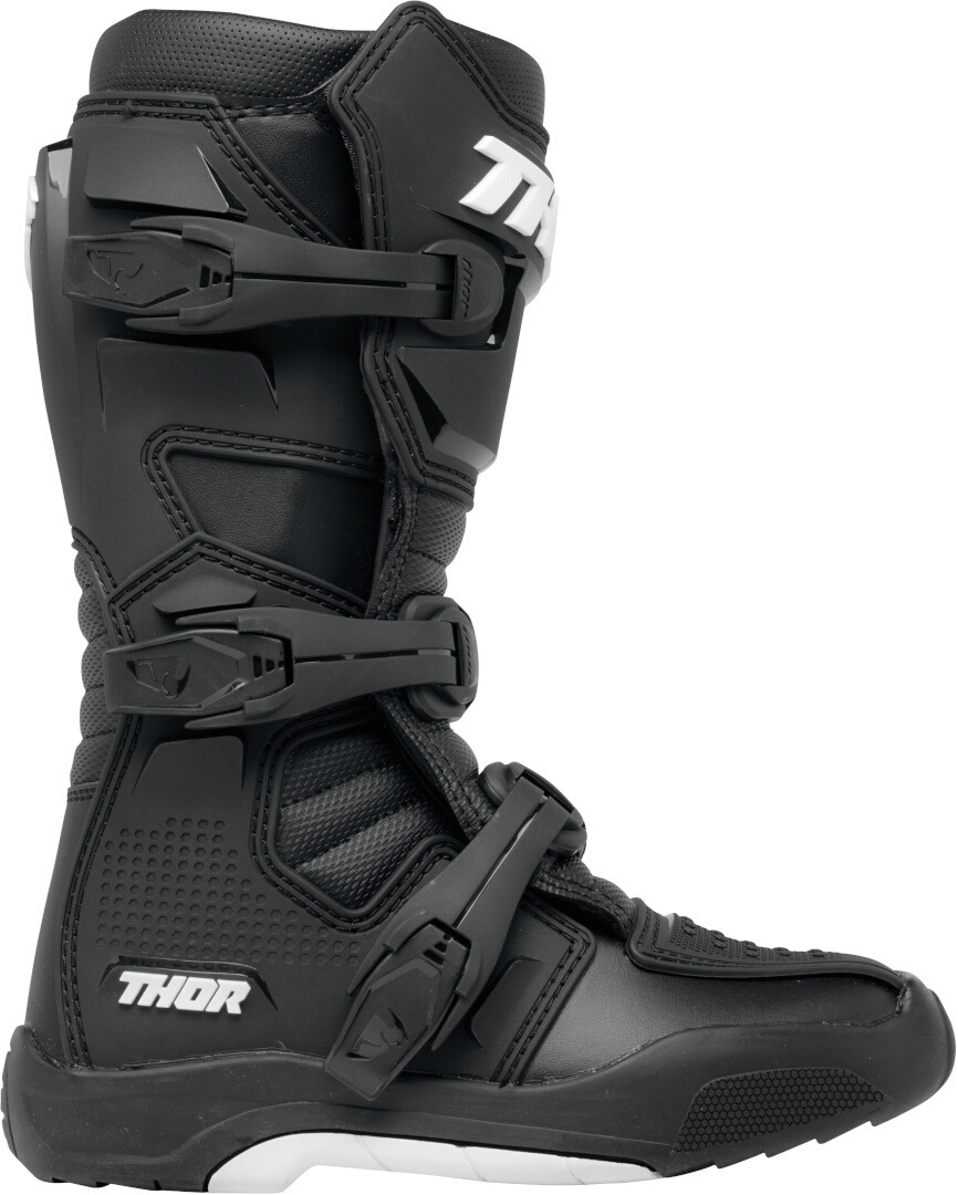 Thor Blitz XR MX Motokrosové boty pro mládež černobílá 4 Obrázek 2