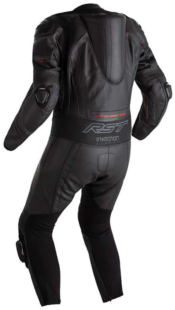 RST Pro Series Evo エアバッグワンピースオートバイレザースーツ 黒 S 図2