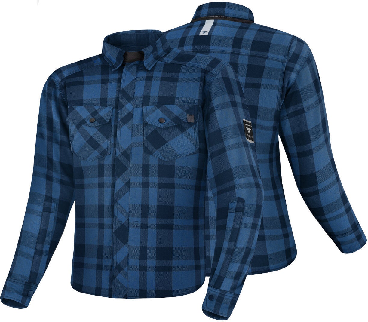 SHIMA Renegade 2.0 Motorcycle Shirt blue XXL Figure 3