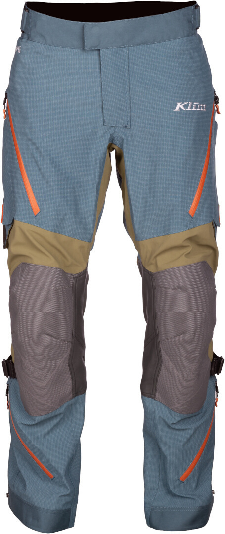 Klim Badlands Pro A3 2023 Motorcykel Textil Byxor Blå/grön 38 Figur 5