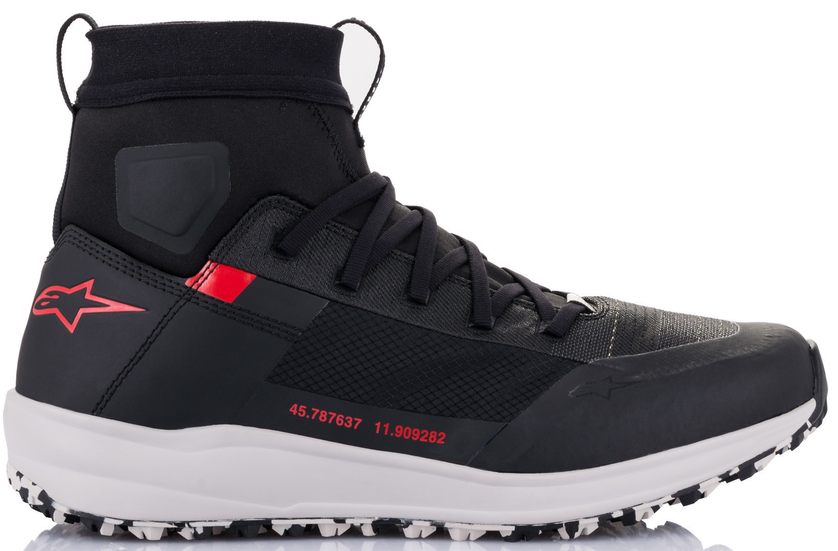 Alpinestars Speedforce Pantofi de motocicletă Negru/Alb/Roșu 6 (38) Figura 5