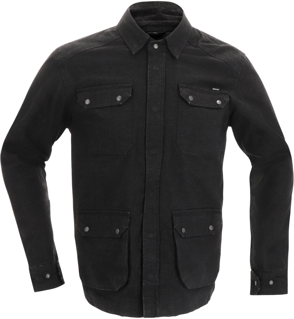 Richa London Camicia da moto nero 4XL Figura 2