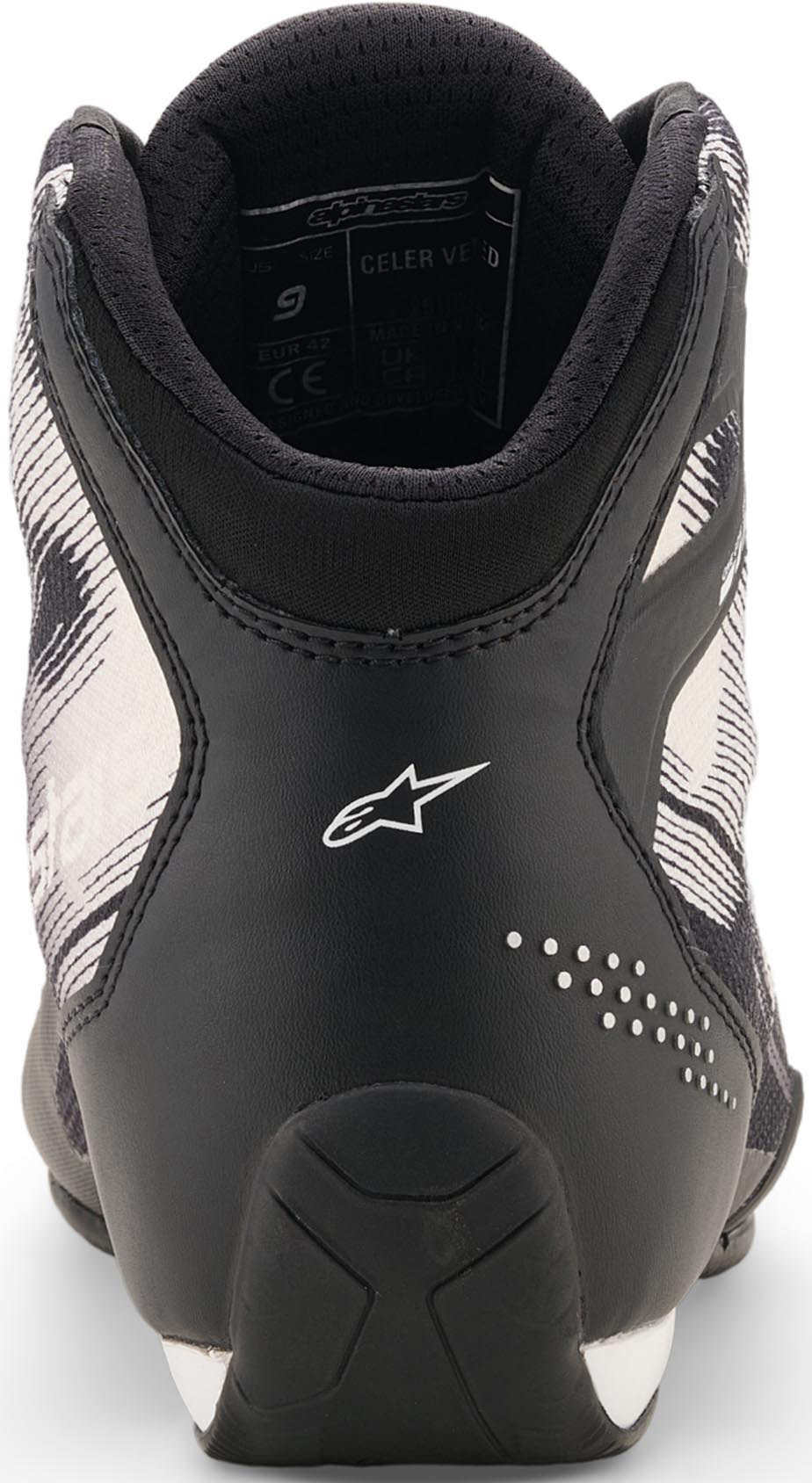 Alpinestars Celer Superair Motorcykelsko Sort/hvid 7,5 Figur 5