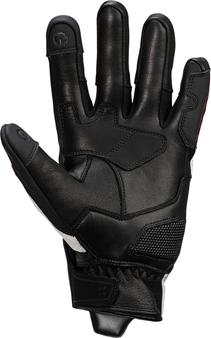IXS Rapid 1.0 perforierte Motorrad Handschuhe schwarz/weiß/rot 2XL Abbildung 2