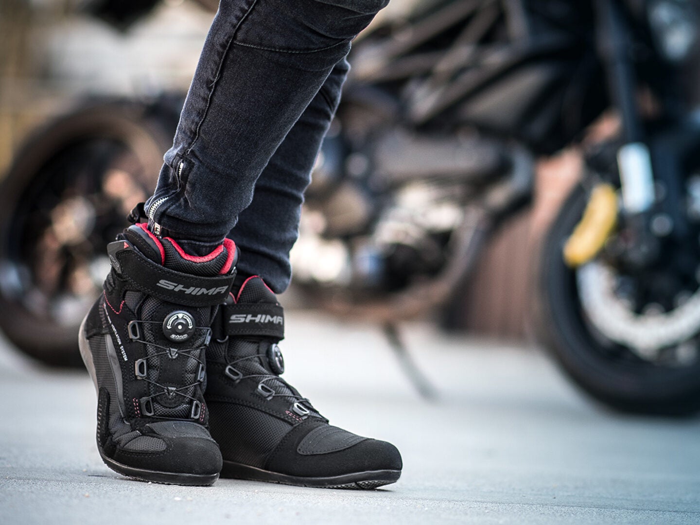 SHIMA Exo Vented Dame motorcykel sko 36 Figur 4