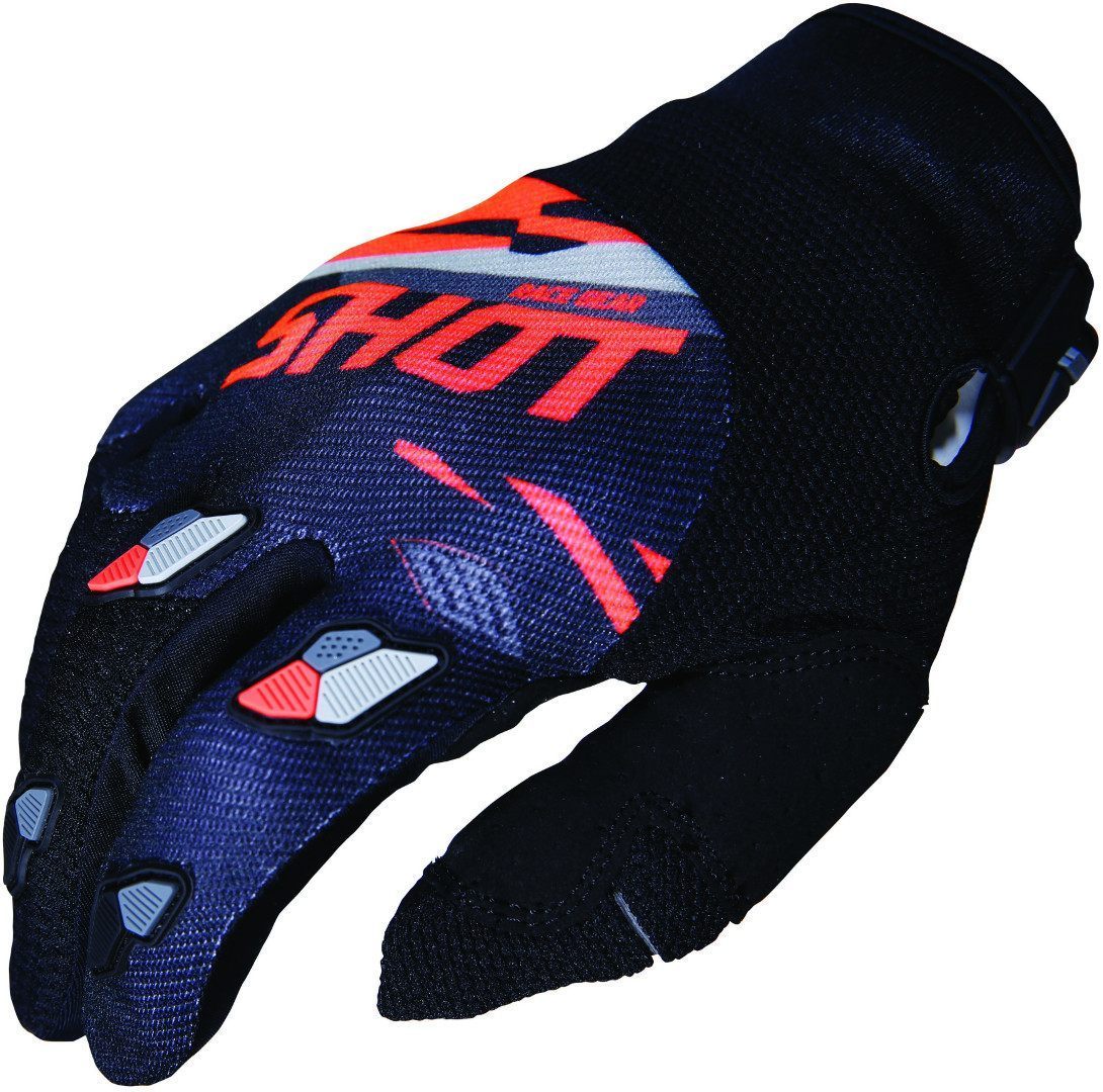 Shot Contact Score Motocross handsker sort/orange 12 Figur 1