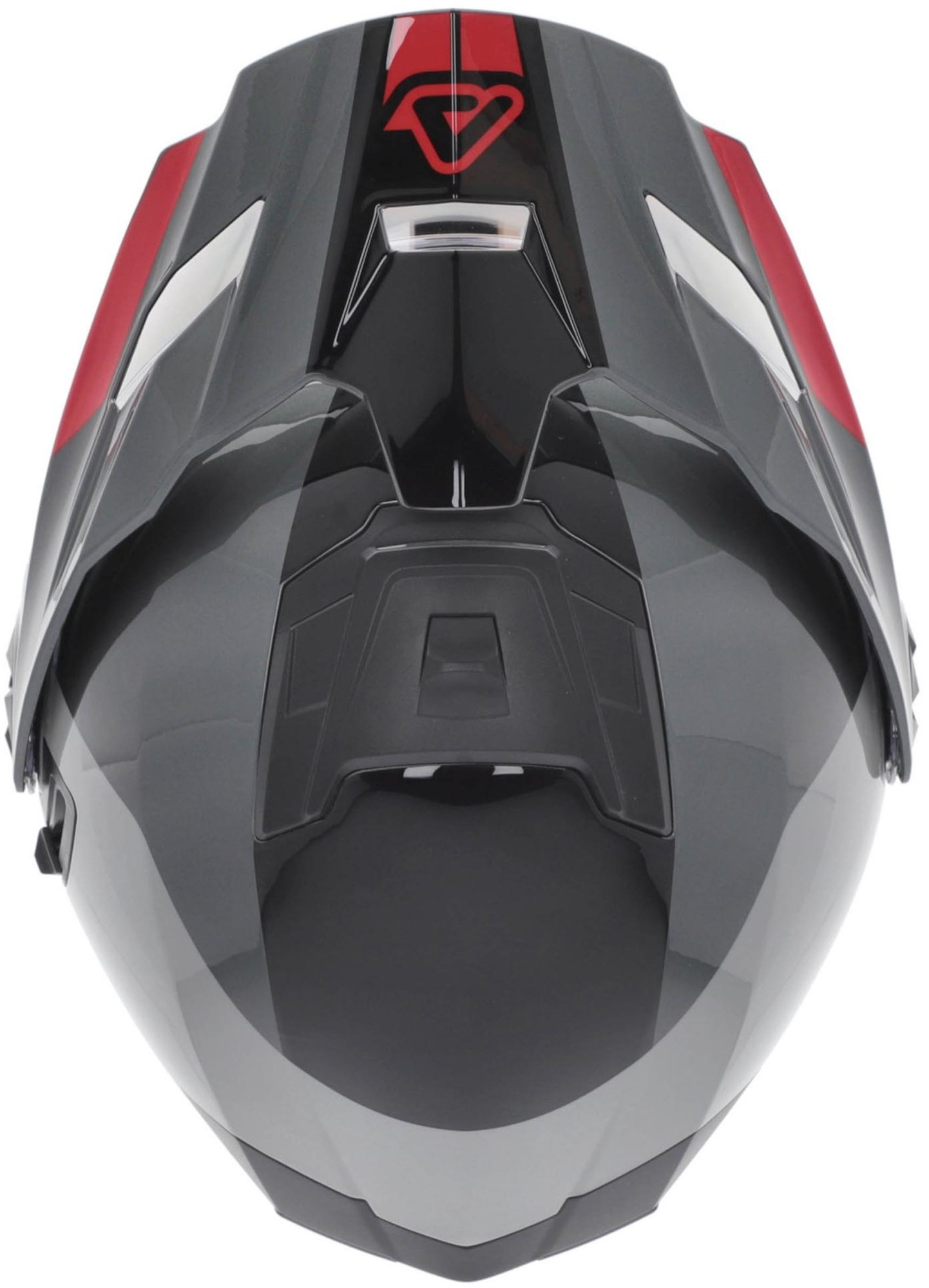 Acerbis Rider Logo Klapphelm hellgrau/rot M (57/58) Abbildung 7