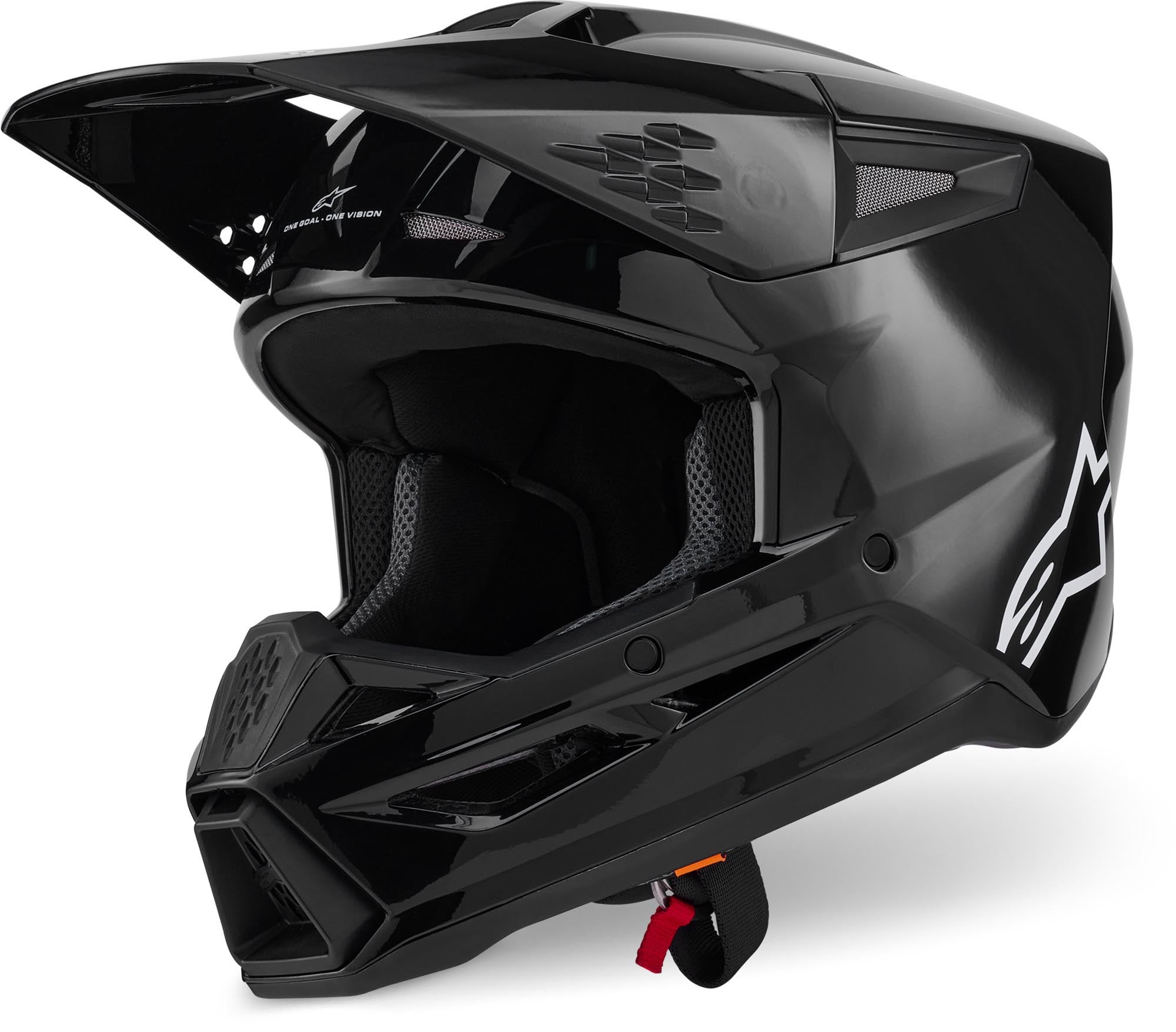 Alpinestars S-M3 Capacete de motocross preto M (57/58) Figura 1