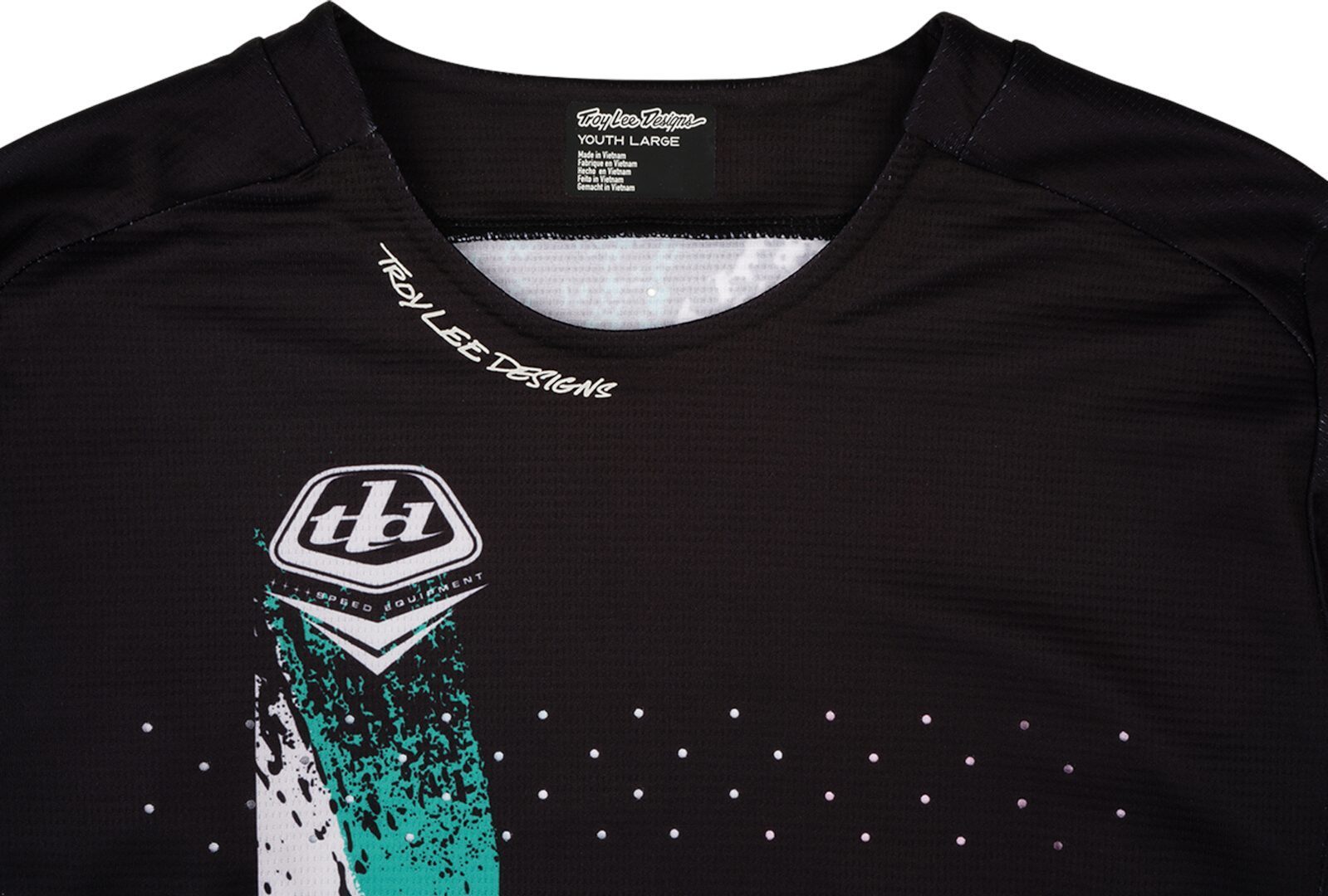 Troy Lee Designs Full Pull Sprint Kids Cyklistický dres černá YXL Obrázek 7