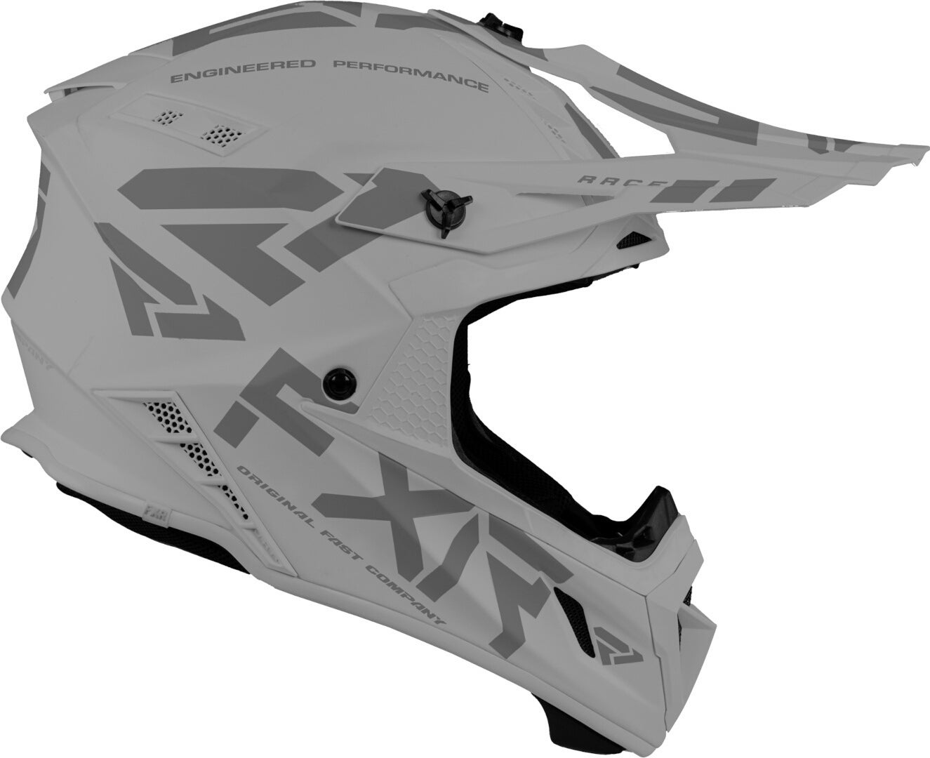 FXR Helium Prime 2023 Motocross Helm grau S (55/56) Abbildung 4