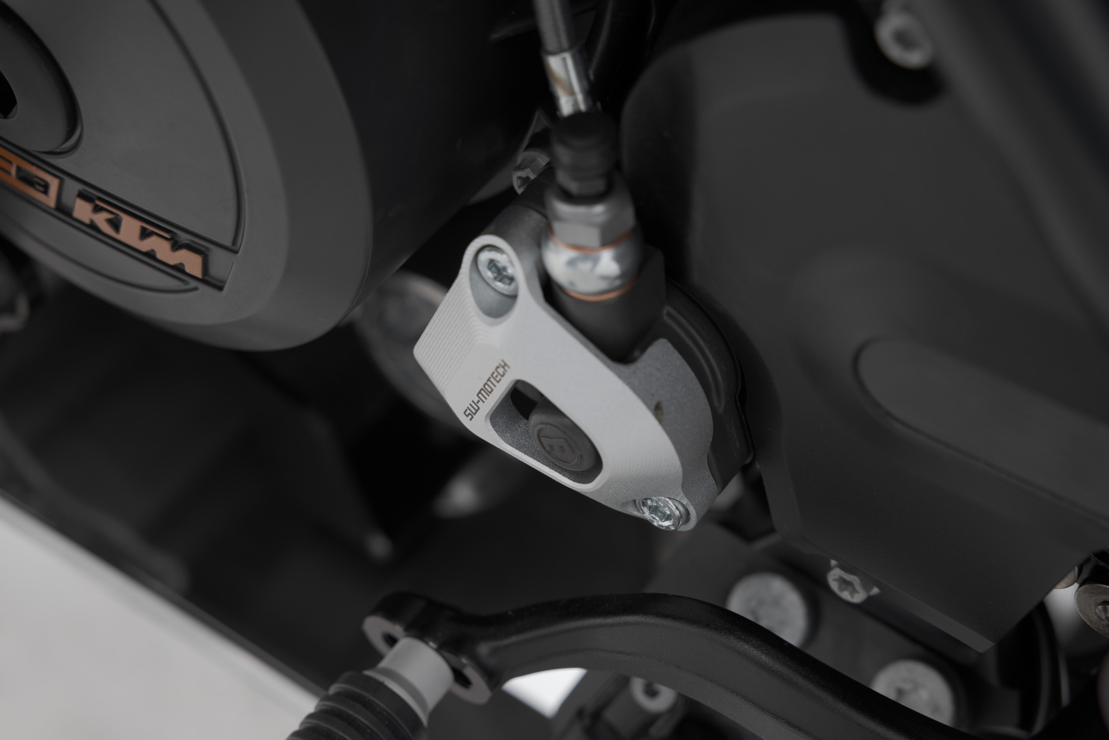 SW-Motech Protecția cilindrului sclav a ambreiajului - Argintiu. Modele KTM. Figura 4